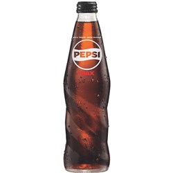 Pepsi Max 300ml Glass Pack of 24