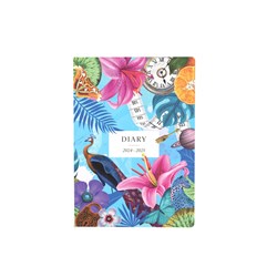 Collins Maximalism Financial Diary A5 Week To View Blue 2024/2025