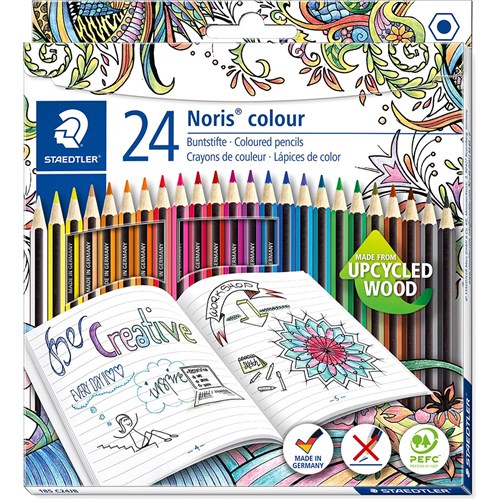 Pencils Staedtler Noris Colour Pencils Assorted Pack Of 24 Select