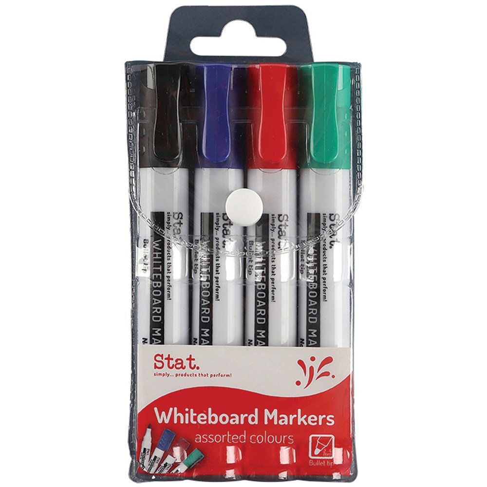 Monami Liquid Whiteboard Markers Bullet Point Set Of 4