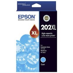 Epson 202XL Ink Cartridge High Yield, Cyan