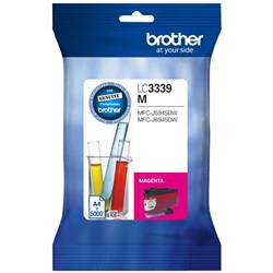 Brother LC 3339 XL Magenta Ink 5000 Page Yield LC-3339 LC3339