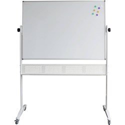 Rapidline Commercial Mobile Whiteboard 1800 x 1200mm Magnetic