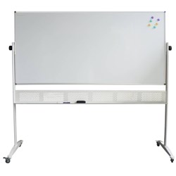 Rapidline Commercial Mobile Whiteboard 1800 x 900mm Magnetic