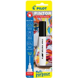 Pilot Pintor Paint Marker Medium 1.4mm Secondary Colours Wallet of 6