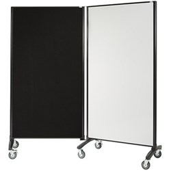 Visionchart Communicate Whiteboard & Pinboard Room Divider 1800 x 900mm