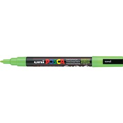 Uni-Ball POSCA Poster Marker Fine 1.3mm Bullet APPLE GREEN