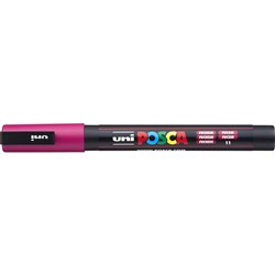 Uni-Ball POSCA Poster Marker Fine 1.3mm Bullet FUCHSIA