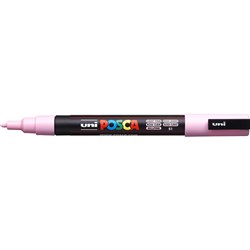Uni-Ball POSCA Poster Marker Fine 1.3mm Bullet LIGHT PINK