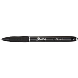 Sharpie S-Gel Gel Pen Retractable 0.7mm Black
