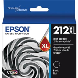 Epson 212XL Ink Cartridge High Yield, Black E212