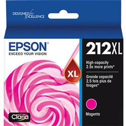 Epson 212XL Ink Cartridge High Yield Magenta E212