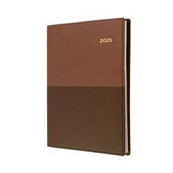 Collins Vanessa Diary Day To A Page A4 Tan 2025