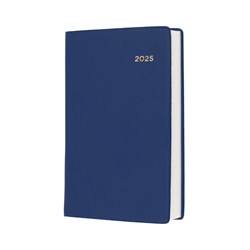 Collins Belmont Pocket Diary Day To A Page B7R Navy 2025