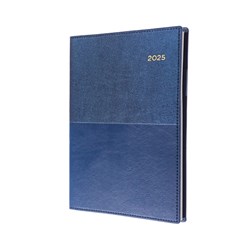 Collins Vanessa Diary Day To A Page A6 Blue 2025