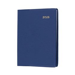 Collins Belmont Pocket Diary Week To View A7 With Pencil Navy 2025