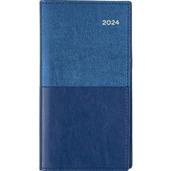 Collins Vanessa Diary Week To View B6/7 Landscape Blue
