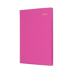 Collins Belmont Colours Diary Week To View A5 Pink 2025