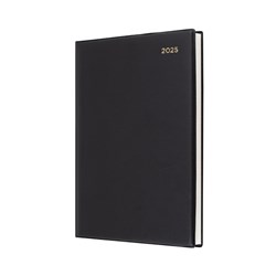 Collins Belmont Manager Diary Week To View 190X260mm Black 2025