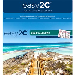 Easy-2C Magnetic Calendar 210X223mm