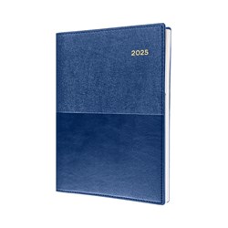 Collins Vanessa Diary Day To A Page A4 Blue 2025