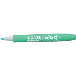Artline Decorite Markers 1.0mm Bullet Pastel Green Box of 12
