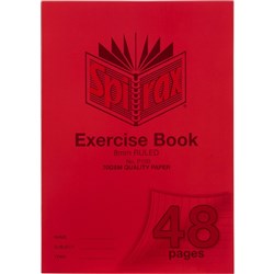 Spirax Exercise Book P100 A4 48 Page 8mm Ruled
