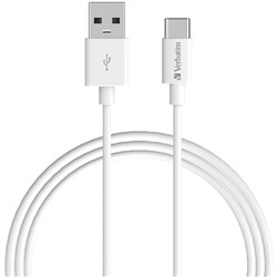 Verbatim Charge & Sync USB-C Cable 2m White