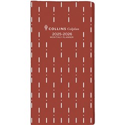 Collins Colplan Planner B6/7 2 Years Month To View Red
