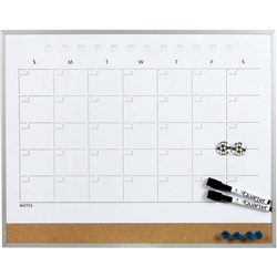 Quartet Combo Planner 406mmX508mm 3 in 1 Magnetic cork dry erase