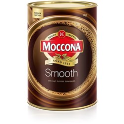 Moccona Smooth Instant Coffee Granules 1kg Tin