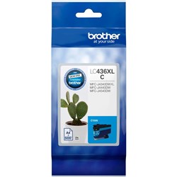Brother LC 436 XL Cyan Ink 5000 Page Yield LC-436 LC436