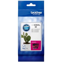 Brother LC 436 XL Magenta Ink 5000 Page Yield LC-436 LC436