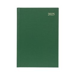 Collins Essential Diary A4 Day To Page Green 2025