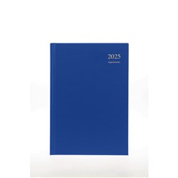 Collins Appointment Diary A4 Day To Page Blue 2025