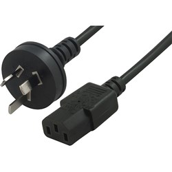 Astrotek AU Power Cable PC to Power Socket 2m Black