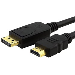 DisplayPort DP to HDMI 2m Cable Male to Male