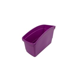 Visionchart Plastic Book Tub Purple