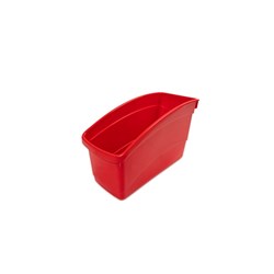 Visionchart Plastic Book Tub Red