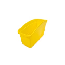Visionchart Plastic Book Tub Yellow