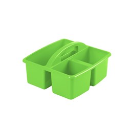 Visionchart Creative Kids Small Plastic Storage Caddy 235W x 227D x 123mmH Lime