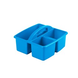 Visionchart Creative Kids Small Plastic Storage Caddy 235Wx227Dx123mmH L. Blue