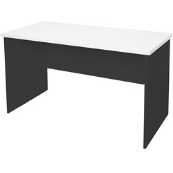Rapid Worker Open Desk 1500W x 750D White & Ironstone