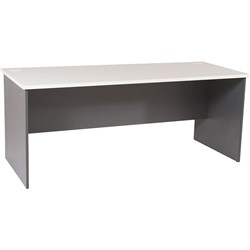Rapid Worker Open Desk 1800W x 900D x 730mmH Natural White & Ironstone