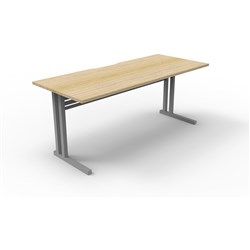 Rapid C Leg Desk 1200W x 750D x 730mmH Natural Oak