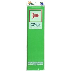 Alpen Gala Crepe Paper 240X50cm Emerald Green Pack of 12