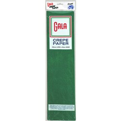 Alpen Gala Crepe Paper 240X50cm National Green Pack of 12