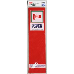 Alpen Gala Crepe Paper 240X50cm Scarlet Pack of 12