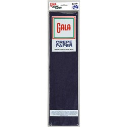 Alpen Gala Crepe Paper 240X50cm Navy Pack of 12
