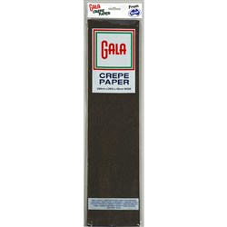 Alpen Gala Crepe Paper 240X50cm Black Pack of 12